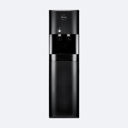 Waterworks D25 Point-of-Use Water Cooler Dispenser in black, hot and cold taps