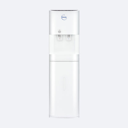 Waterworks D25 Point-of-Use Water Cooler Dispenser in white, hot and cold taps