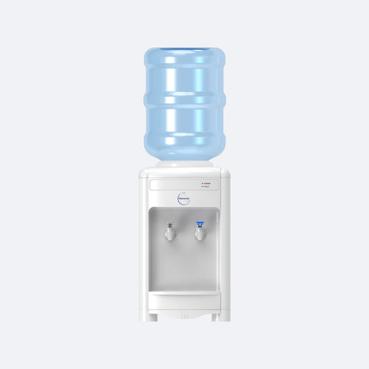 Waterworks SB5 Bench Top Bottled Water Cooler Dispenser with cold and room temperature taps