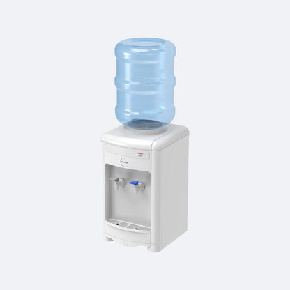Waterworks SB5 Bench Top Bottled Water Cooler Dispenser with cold and room temperature taps