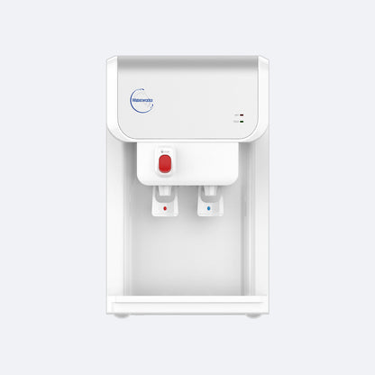 Waterworks SD19 Point-of-Use Water Cooler Dispenser in white, hot and cold taps