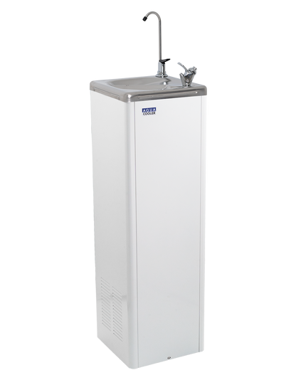 Aqua Cooler M11 Chilled Bubbler & Bottle Filler Drinking Fountain in white